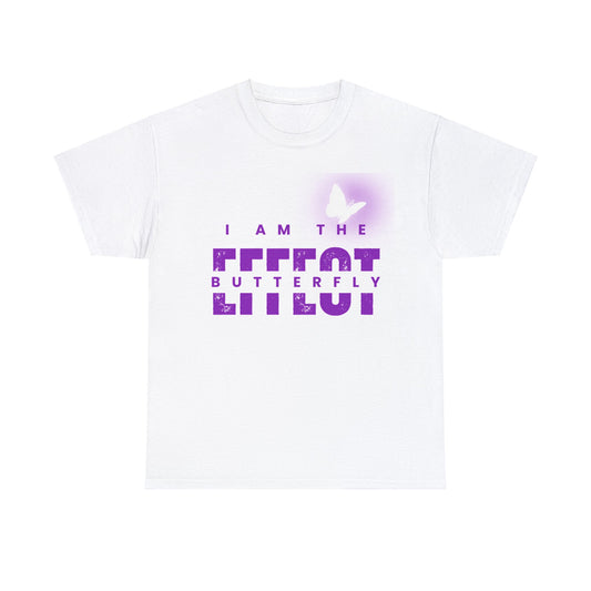 I AM THE BUTTERFLY EFFECT TEE- PW